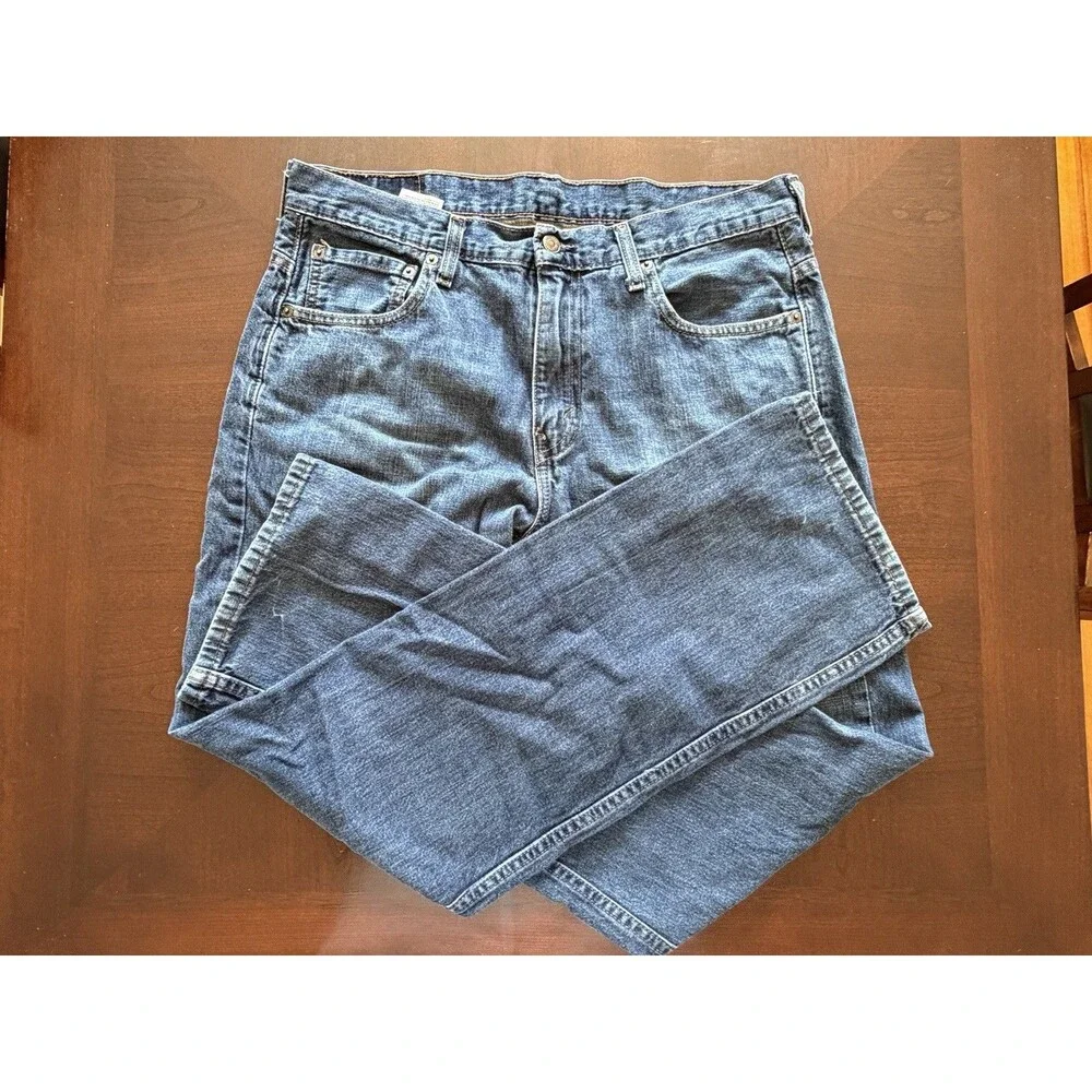 Levis 569 Mens 33x34 Loose Straight Fit Men's Jeans Classic Straight Leg